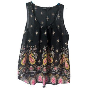 Speed Limit MPH Sheer Tank Top size L